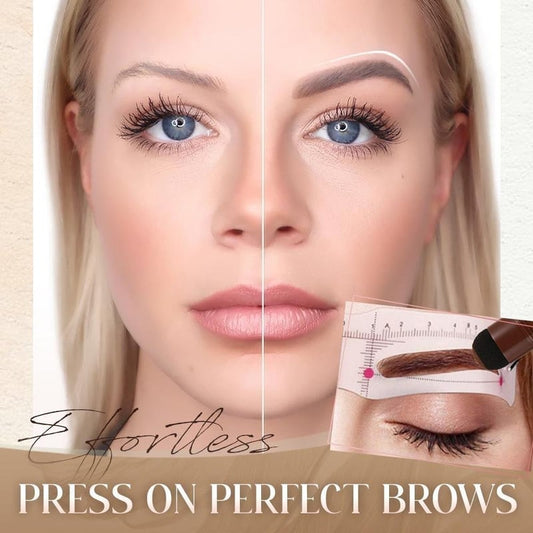 🔥49% OFF-Perfect Brows Stencil & Stamp Kit